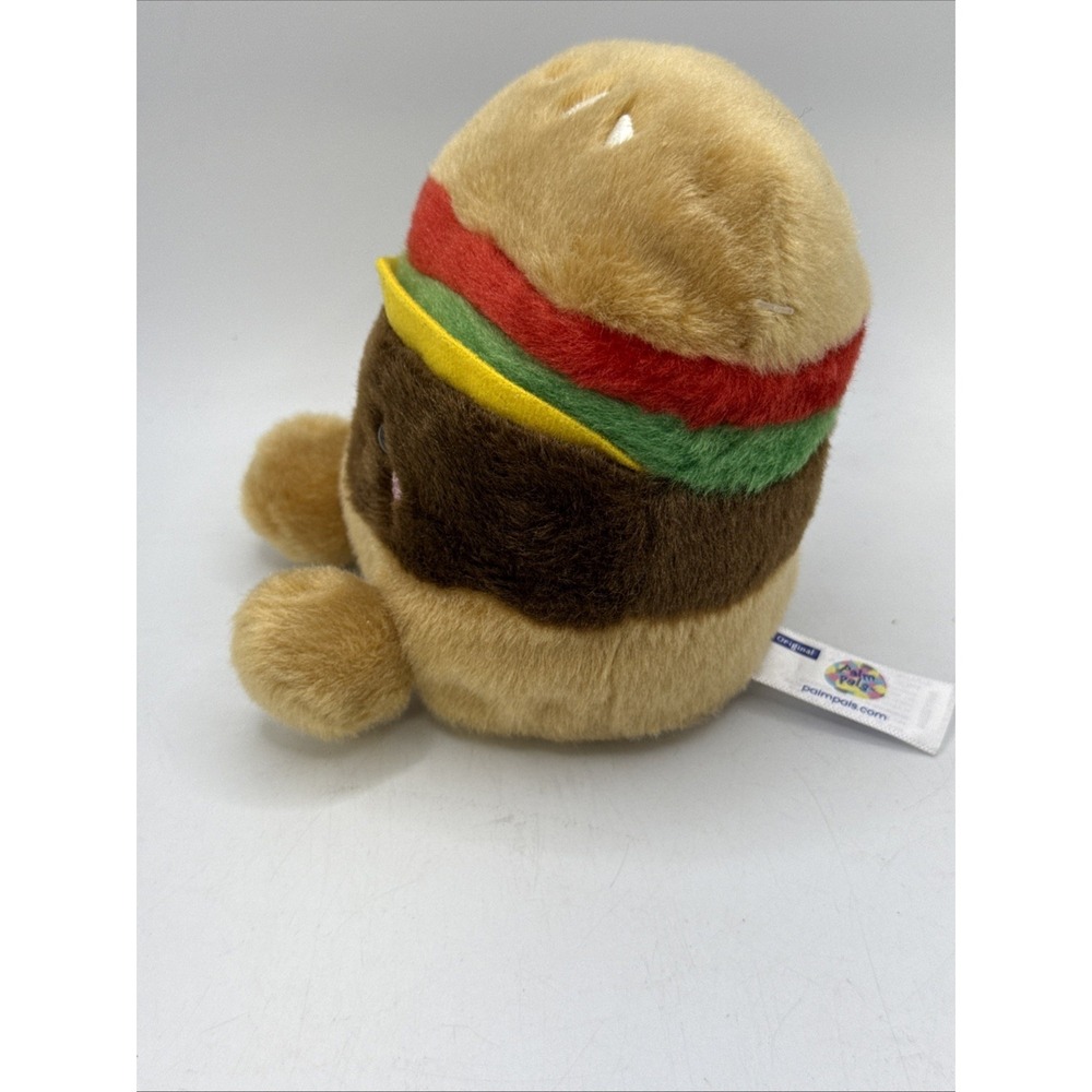 Aurora - Palm Pals - 5" Charles Cheeseburger Adorable Stuffed Animal - Picture 2 of 5